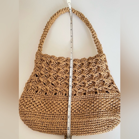 Basket Bag In Natural Raffia - Picture 8 of 8